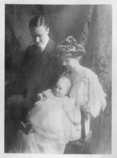 Франклин Делано Рузвельт, Элеонор Рузвельт и их дочь Анна. | Блог о США American liFE