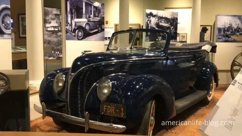 Автомобиль Франклина Делано Рузвельта в музее Warm Springs в Джорджии | Блог об Америке Елены Бекстер American liFE
